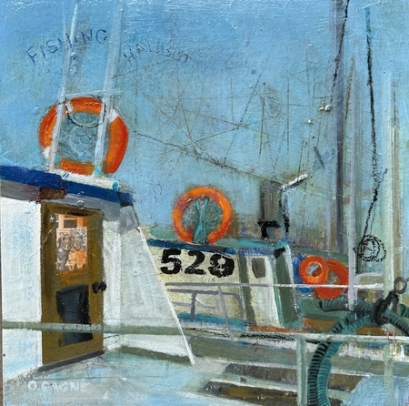 Fishing Time 12"x 12"